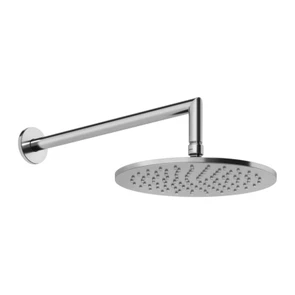 Gessi верхний душ ?250 мм, шарнирный с настенным держателем 358 мм, цвет хром 63348.031