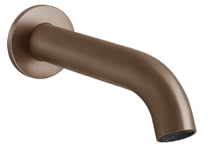 Gessi Bath-Shower 316 излив для ванны, заказывается отдельно смеситель удаленного управления, цвет Copper Brushed PVD 54008.708