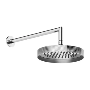 Gessi верхний душ ?218 мм, шарнирный, настенный, держатель 343 мм, цвет хром 63448.031