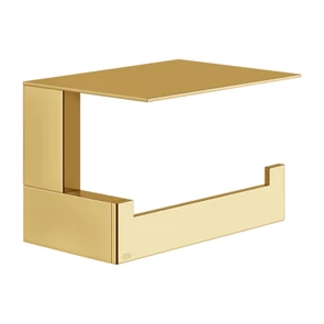 Снято 01.04.2025 Gessi бумагодержатель настенный, с крышкой, цвет Gold CCP 20849.080