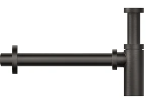 Gessi сифон 1/4”, цвет Black Metal Brushed PVD 01374.707