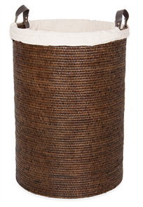 {{photo.Alt || photo.Description || 'Корзина для белья DECOR WALTHER BASKET 0932492 напольная цвет ротанг темный'}}