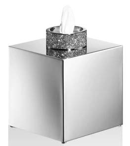 {{photo.Alt || photo.Description || 'Диспенсер для салфеток DECOR WALTHER ROCKS 0934400 настольный цвет хром'}}