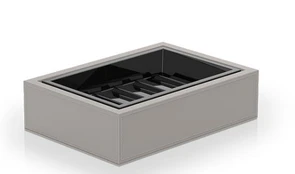 {{photo.Alt || photo.Description || 'Мыльница DECOR WALTHER BROWNIE 0937949 настольная цвет тауп черный матовый'}}