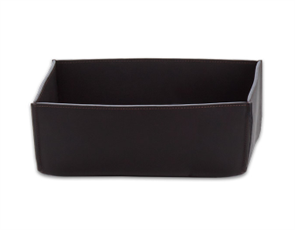{{photo.Alt || photo.Description || 'Лоток DECOR WALTHER NAPPA 0938590 настольный цвет черно коричневый'}}