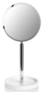 {{photo.Alt || photo.Description || 'Косметическое зеркало DECOR WALTHER STONE 0972454 настольное цвет белый матовый хром'}}