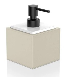 {{photo.Alt || photo.Description || 'Дозатор DECOR WALTHER BROWNIE 0937247 настольный цвет бежевый черный матовый хром'}}