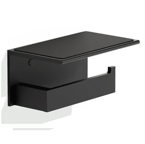 {{photo.Alt || photo.Description || 'Держатель туалетной бумаги DECOR WALTHER CONTRACT 0654160 подвесной цвет черный матовый'}}