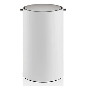 {{photo.Alt || photo.Description || 'Корзина для бумаги DECOR WALTHER STONE 0971155 напольная цвет белый матовый сталь матовая'}}
