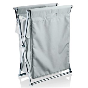 {{photo.Alt || photo.Description || 'Корзина для белья DECOR WALTHER 0507793 напольная цвет хром серый'}}