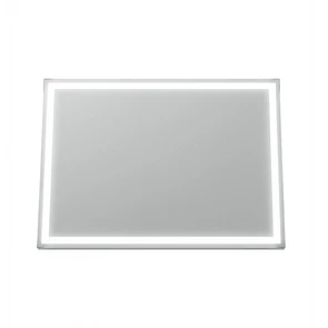 Зеркало Легато 100x80 лайт прямоугольное с LED подсветкой (2 варианта навеса) EG500082