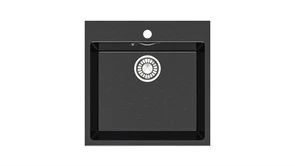 {{photo.Alt || photo.Description || 'Мойка композит. MARRBAXX КК ПРЯМОУГ. 42/Q4, 500х500х175, черный, без сифона'}}