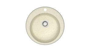 Мойка композит. MARRBAXX КК круг 30/Q2, 475х475х180, бежевый, без сифона F030Q002