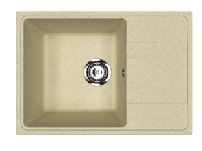 Мойка композит.Practik PR-M 600-002 ПРЯМОУГОЛЬНАЯ слоновая кость 600*420*190 без сифона 00-00010371