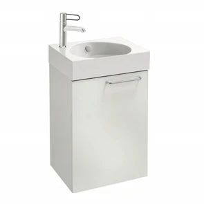 {{photo.Alt || photo.Description || 'Тумба под раковину Jacob Delafon Odeon Rive Gauche EB2580G-R8-N18, 45 см, петли слева, ручка хром, цвет белый меламин'}}