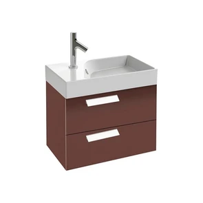 {{photo.Alt || photo.Description || 'Тумба под раковину Jacob Delafon Rithmik EB1300-N23, 60 см, подвесная, цвет ледяной коричневый глянцевый'}}