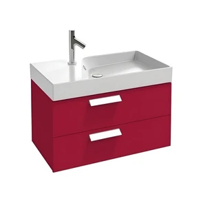 {{photo.Alt || photo.Description || 'Тумба под раковину Jacob Delafon Rythmik EB1302-R3, 80 см, подвесная, цвет малиновый глянцевый'}}