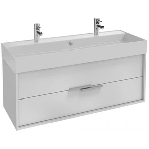 {{photo.Alt || photo.Description || 'Тумба под раковину Jacob Delafon Vivienne 120 см, корпус белый глянцевый, фасад белый глянцевый, ручки хром, EB1509-N18-G1C'}}