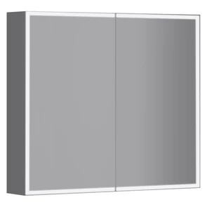 {{photo.Alt || photo.Description || 'Зеркальный шкаф Jacob Delafon Parallel EB2292-NF, 80 см, LED подсветка, инфракрасный выключатель, цвет белый'}}