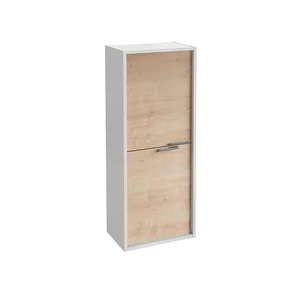 {{photo.Alt || photo.Description || 'Шкаф-пенал Jacob Delafon Vivienne EB1665-J5-E75, 40 см, подвесной, ручки хром, корпус белый блестящий, фасад дуб давос натуральный'}}