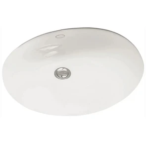 {{photo.Alt || photo.Description || 'Раковина Jacob Delafon (Kohler) Caxton 2209-0 43.2 x 35.6 см, встраиваемая, с переливом, белая'}}