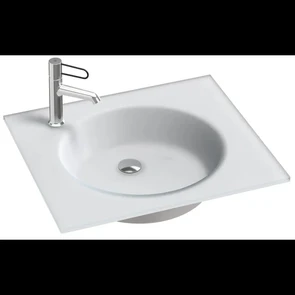 {{photo.Alt || photo.Description || 'Стеклянная раковина Jacob Delafon Odeon Rive Gauche EB2560-DE1, 60 см, белый матовый'}}