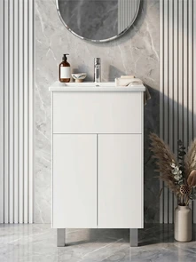 {{photo.Alt || photo.Description || 'Тумба под раковину AQUATON Форест Про 50 белый глянец 1A296901FR010'}}