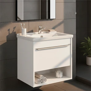 {{photo.Alt || photo.Description || 'Тумба под раковину AQUATON Хоуп 60, 1 ящик, белый матовый, 1A287201HP2B0'}}