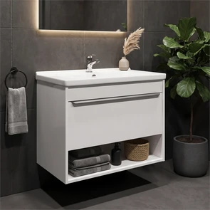 {{photo.Alt || photo.Description || 'Тумба под раковину AQUATON Хоуп 80, 1 ящик, белый матовый, 1A287301HP2B0'}}