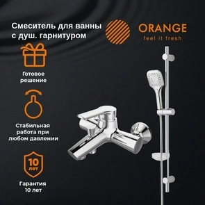 {{photo.Alt || photo.Description || 'Orange M54-300cr смеситель с душевым гарнитуром, хром'}}