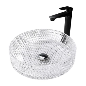 {{photo.Alt || photo.Description || 'Раковина накладная стеклянная ABBER Glas AK2301 прозрачная'}}