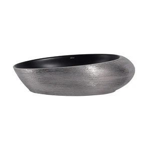 {{photo.Alt || photo.Description || 'Раковина накладная ABBER Bequem AC2107BS черная матовая с серебром'}}