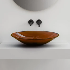 {{photo.Alt || photo.Description || 'Раковина накладная прозрачная ABBER Kristall AT2812Opal коричневая'}}