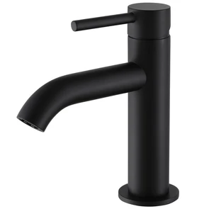 {{photo.Alt || photo.Description || 'Смеситель ABBER Wasser Kreis AF8110B для раковины, черный матовый'}}