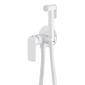 {{photo.Alt || photo.Description || 'Смеситель ABBER Weiss Insel AF8025W с гигиеническим душем, белый матовый'}}