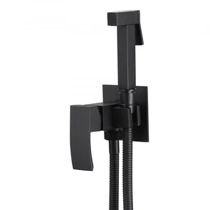 {{photo.Alt || photo.Description || 'Смеситель ABBER Wasserfall AF8625B с гигиеническим душем, черный матовый'}}