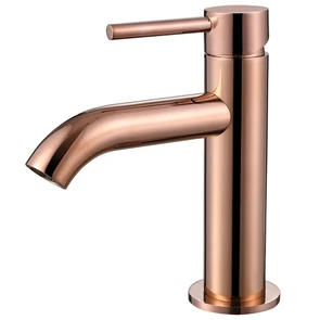 {{photo.Alt || photo.Description || 'Смеситель ABBER Wasser Kreis AF8110RG для раковины, розовое золото'}}