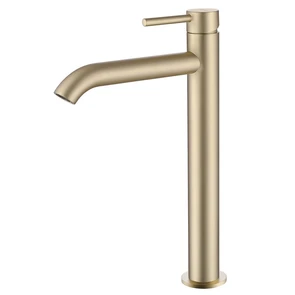 {{photo.Alt || photo.Description || 'Смеситель ABBER Wasser Kreis AF8111G для накладной раковины, золото матовое'}}
