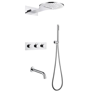 {{photo.Alt || photo.Description || 'Душевая система ABBER Wasser Kreis AF8150 скрытого монтажа с изливом, термостат, хром'}}