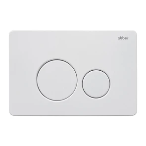 {{photo.Alt || photo.Description || 'Кнопка смыва ABBER AC0121MW белая матовая'}}