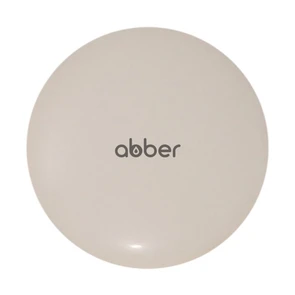 {{photo.Alt || photo.Description || 'Накладка на слив для раковины ABBER AC0014MBE светло-бежевая матовая, керамика'}}