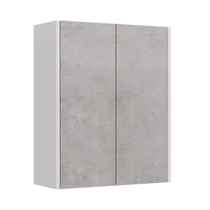 {{photo.Alt || photo.Description || 'Шкаф Lemark COMBI 60 см подвесной, 2-х дверный, цвет фасада: Бетон, цвет корпуса: Белый глянец'}}