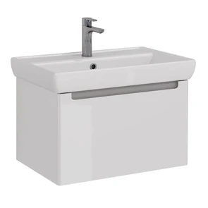 {{photo.Alt || photo.Description || 'Тумба Lemark BUNO MINI 70 см под 1 раковину, подвесная, 1 ящик, цвет планки: Серый, цвет корпуса, фа'}}