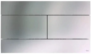 {{photo.Alt || photo.Description || 'Панель механическая двойная SLIM INOX, пластик, матовый, OLI'}}