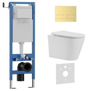 {{photo.Alt || photo.Description || 'Комплект 3в1 IBERICA BLANCA инсталляция SILENCIO MINI, унитаз BURGOS ALTO белый, кнопка смыва INOX-S золото матовое (IB.001M.BRA.231.1603)'}}