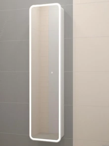 {{photo.Alt || photo.Description || 'ЛОРЕНЦО Зеркало-пенал 400х1600, с розеткой LED'}}