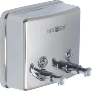 дозатор для мыла с двумя кранами inoxNofer 03005.B 03005.B