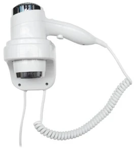 Фен HOTELline настенный белый 1800-2200 W, 02011.W, шт 02011.W