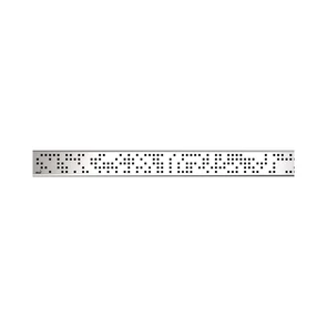 {{photo.Alt || photo.Description || 'CODE-750L Решетка для водоотводящего желоба, нержавеющая сталь-глянец'}}