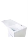 Orange Sistema STK-40TUW+RAR Тумба напольная с правой раковиной 100 см под стиральную машину, белый STK-40TUW+RAR